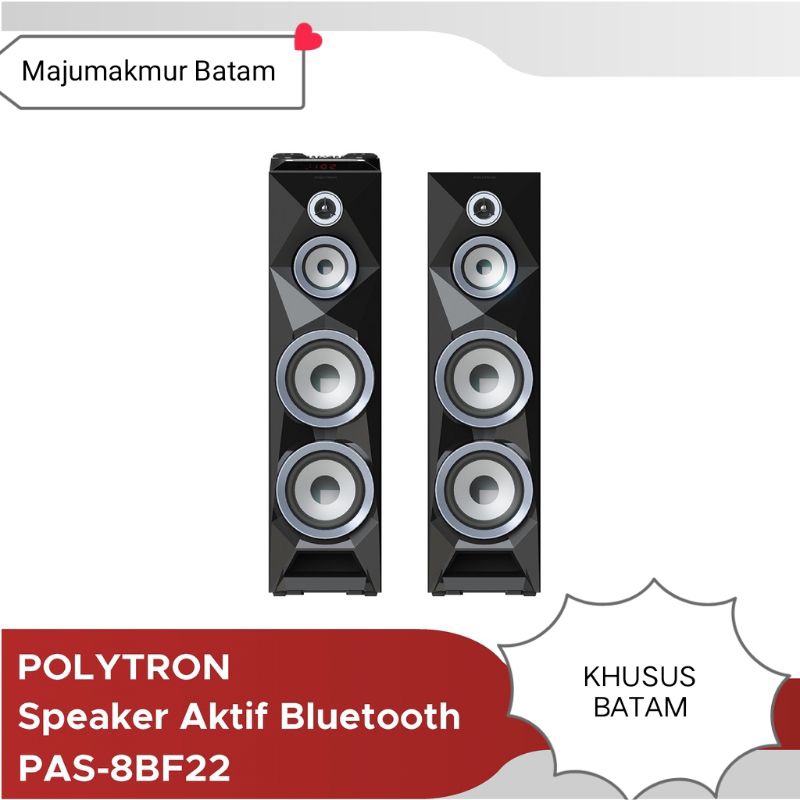 POLYTRON SPEAKER AKTIF BLUETOOTH PAS8BF22 ( BATAM )