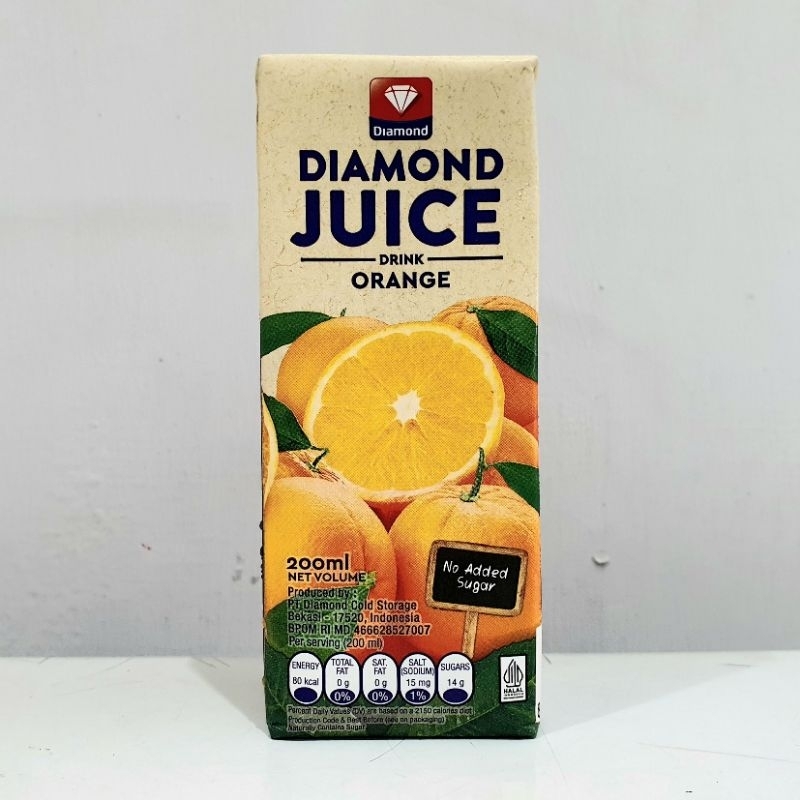 Diamond Juice Orange 200ml