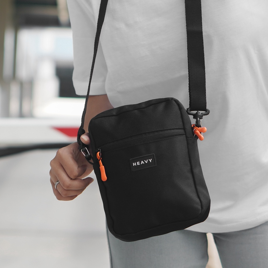 Slingbag Heavy Nykew Black Cross body bag | Tas selempang pria