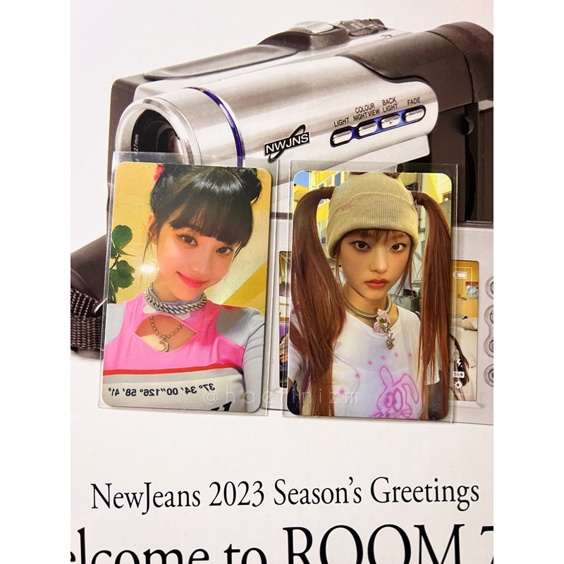 [BOOKED] kpopmerch haerin newjeans pair sgs winter pucca