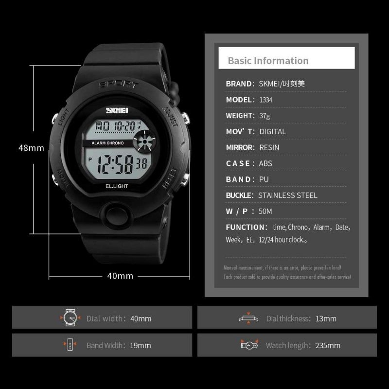SKMEI Jam Tangan Digital Wanita - 1334