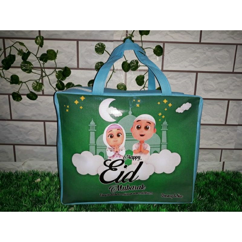 TAS BINGKISAN LEBARAN / TAS RESLETING CUSTOM / TAS PARCEL LEBARAN / TAS SEMBAKO