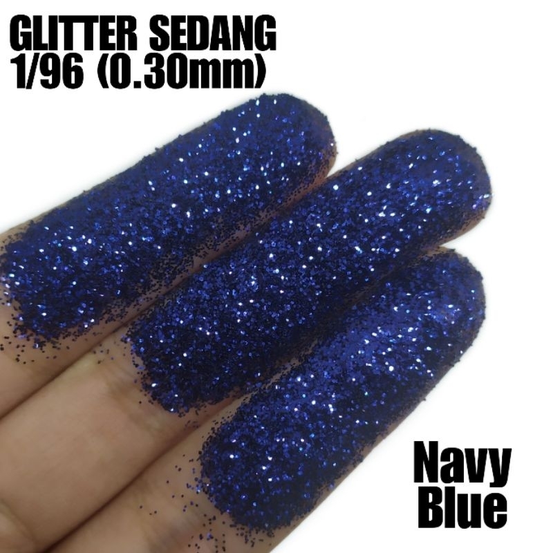 BUBUK GLITER NAVY BLUE GLITTER POWDER 500gr