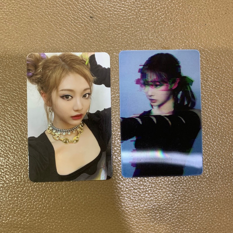 aespa hallucination quest photocard pc lenti ningning giselle savage photoobok ver