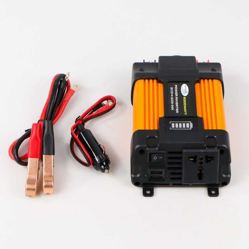 Tancredy Car Power Inverter Transformer DC 12V to AC 220V 6000W - Tcy101