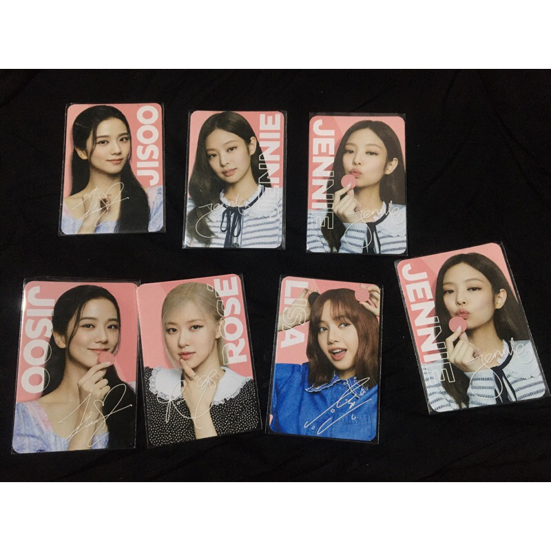 PC Blackpink x Oreo official Jisoo Jennie Rose Lisa