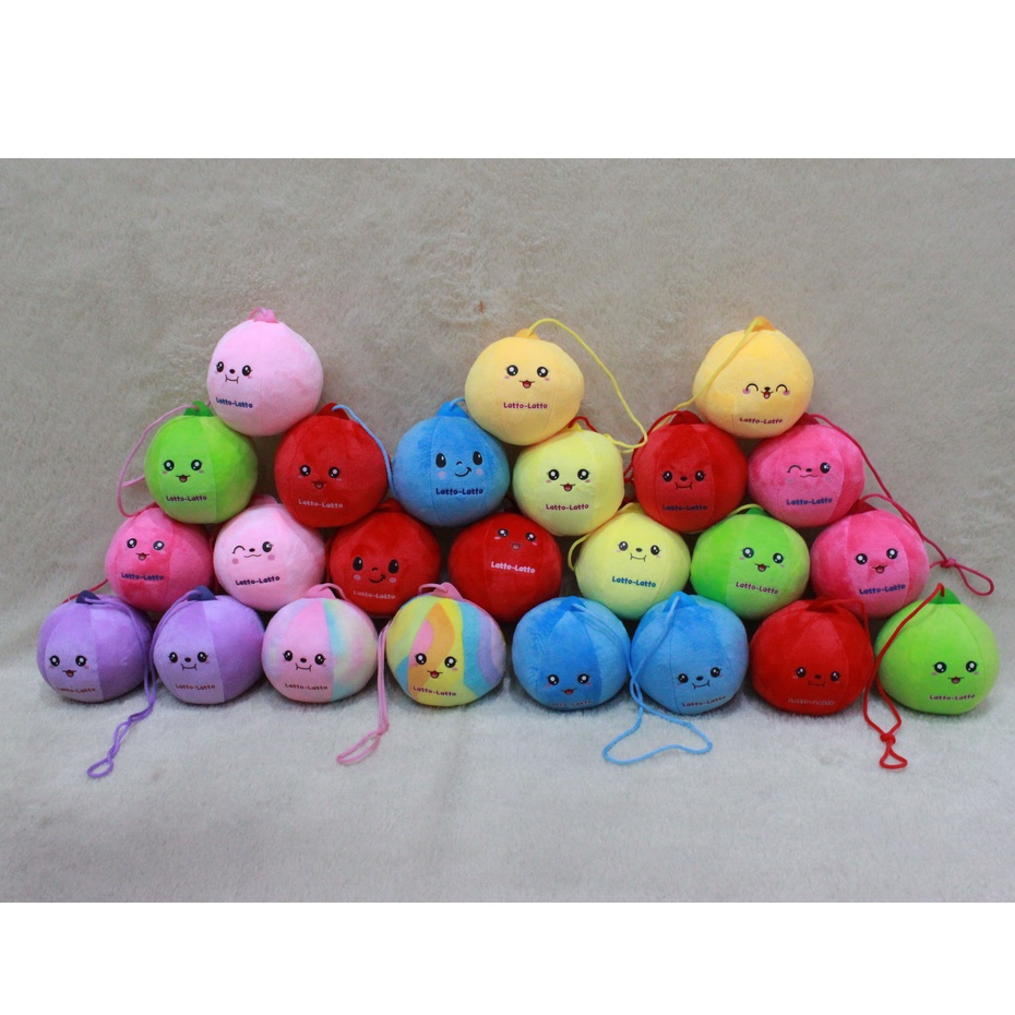 Boneka Lato - Lato Tali Warna-Warni Dengan Kerincingan