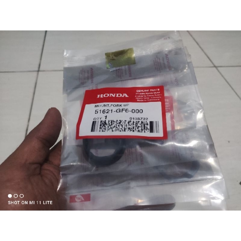 Karet kupingan lampu depan honda win GL100 original baru AHM