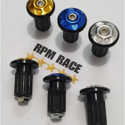 jalu stang gepeng  jalu gepeng full cnc warna model flower fastbikes universal motor