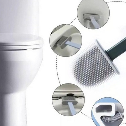 ONLYONE12 Sikat Toilet Silikon / Sikat WC Silikon / Sikat WC Fleksibel / Sikat Silikon Kloset / Toilet Brush Silicone Flexible
