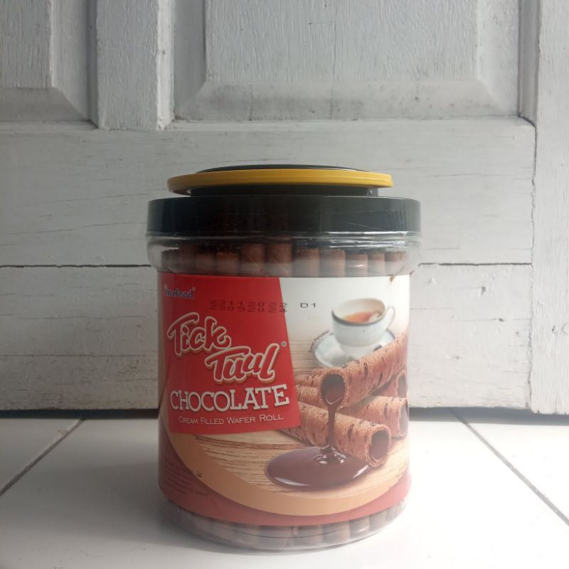 Tick Tuul Wafer Roll Chocolate Inafood | Astor Lebaran