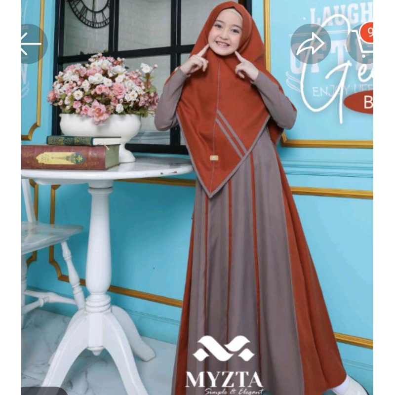 gesy myzta  kid set khimar