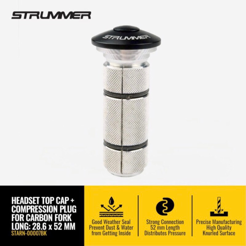 Starnut jangkar fork carbon set sepeda roadbike mtb bmx