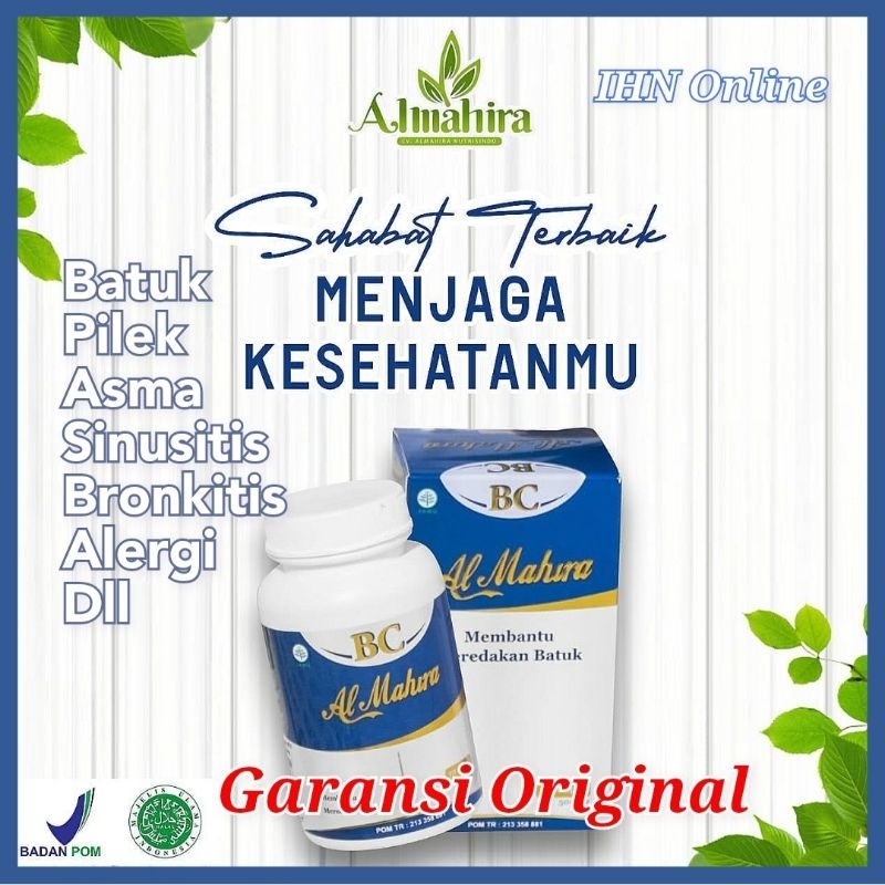 KAPSUL ALMAHIRA HERBAL / ATASI BATUK ASMA PARU / KAPSUL BC ALMAHIRAH ASLI ORIGINAL