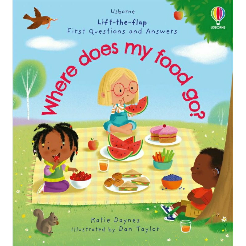 Usborne First Questions and Answers: Where does my food go?