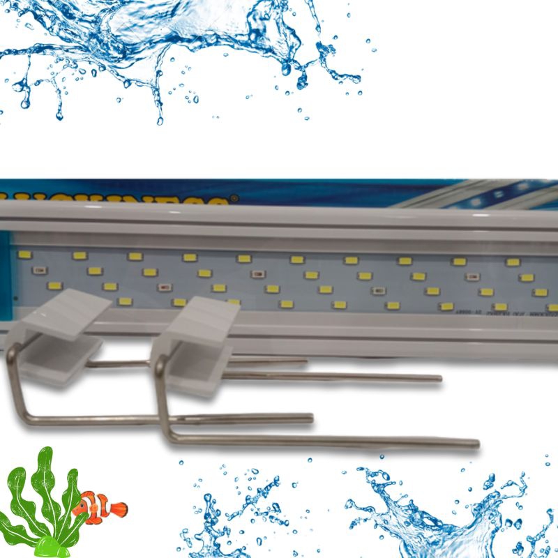 PROMO MURAH LAMPU ATAS AQUARIUM LED LUCKINESS 658