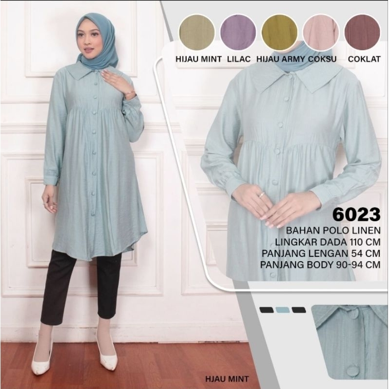 Tunik pure polo Linen 6023