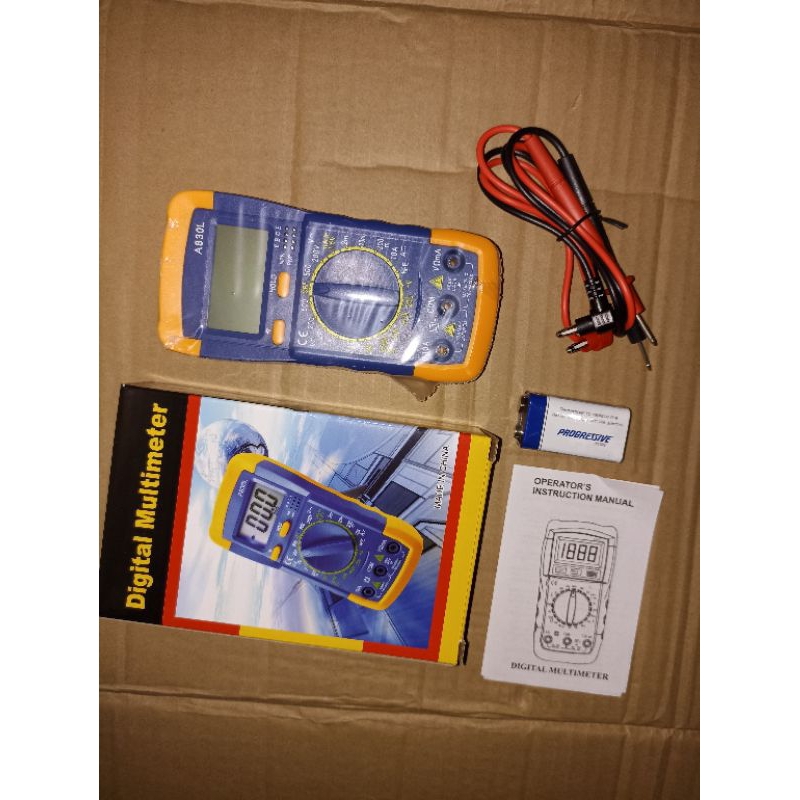 Digital multitester multimeter avometer A830L Visero