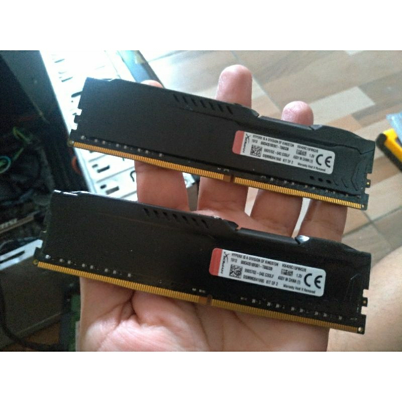 Kingston Hyper X Fury DDR4 2x4Gb