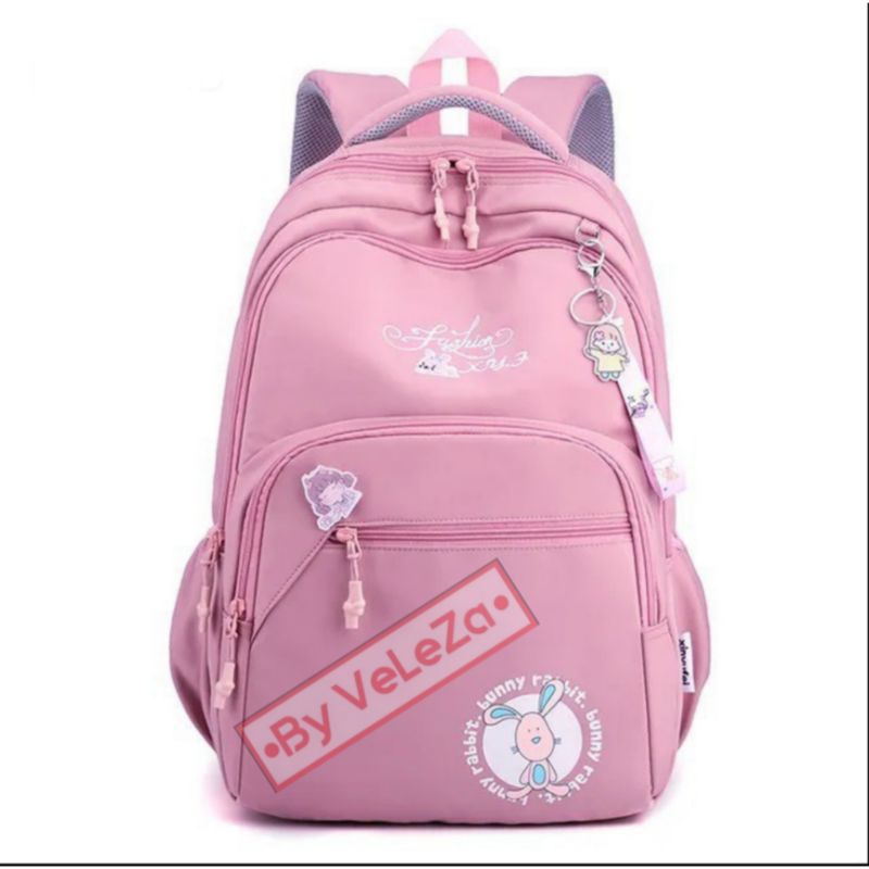 Tas Ransel Anak Perempuan Remaja SD SMP Model Kelinci Bunny