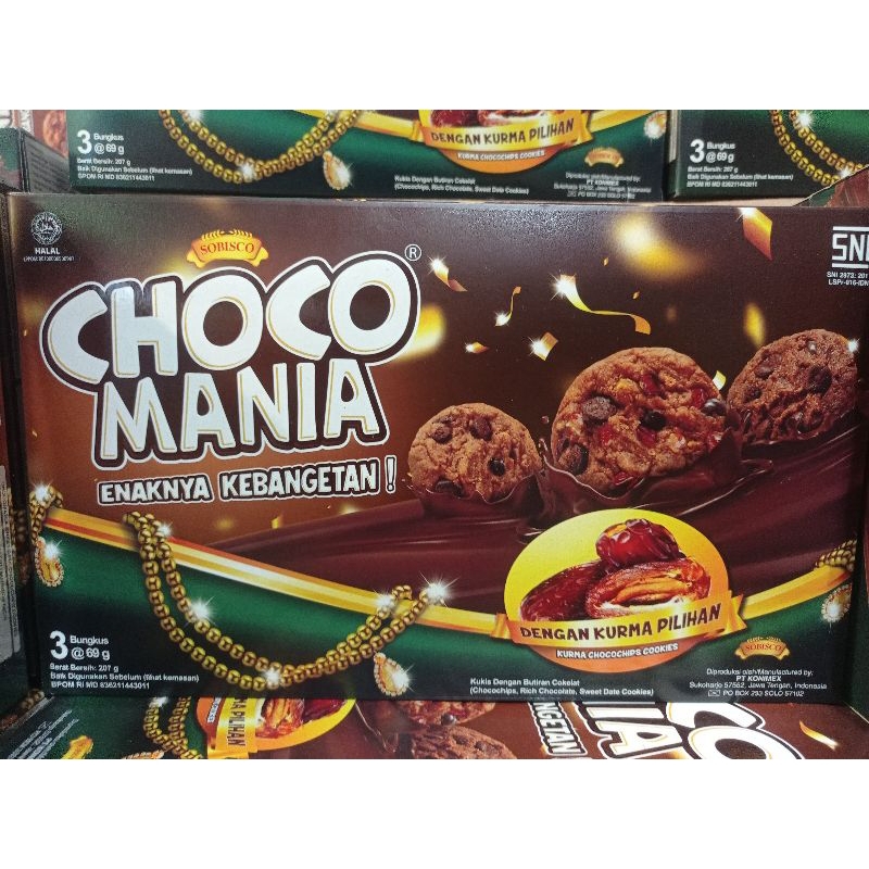 

CHOCO MANIA BISKUIT COOKIES 207g