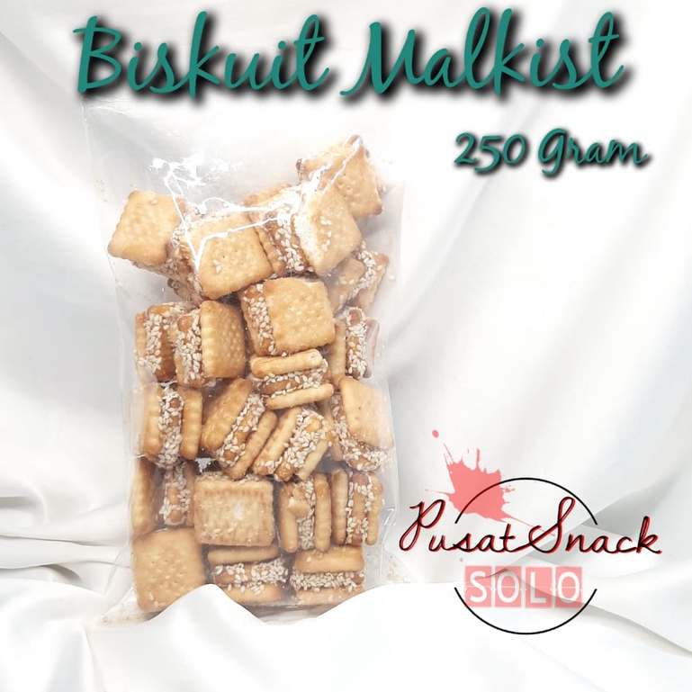 SNACK BISKUIT MALKIST WIJEN CARAMEL 250 gr