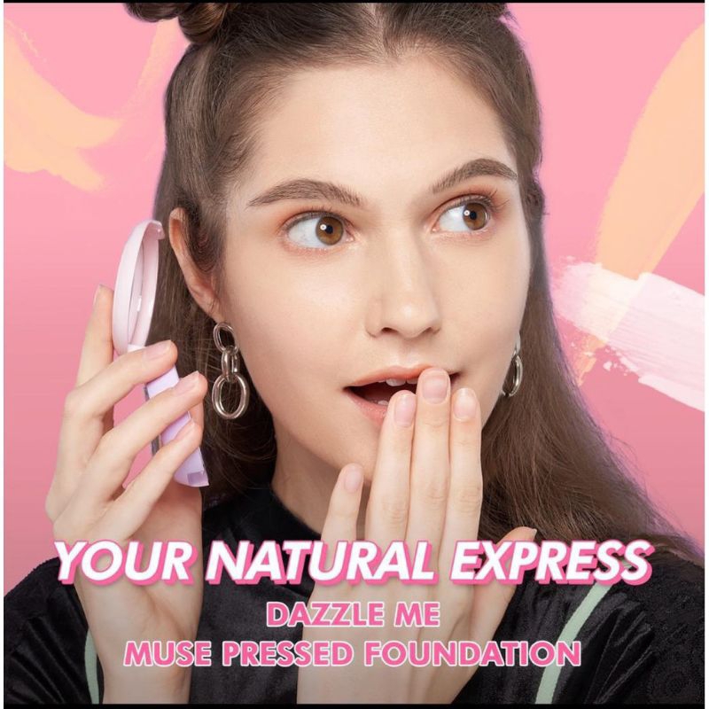 Dazzle me muse pressed foundation