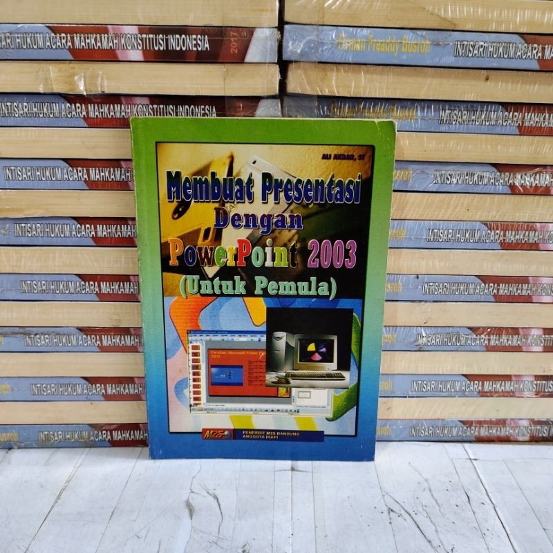 

BUKU ORIGINAL - MEMBUAT PRESTASI DENGAN POWERPOINT 2003 UNTUK PEMULA