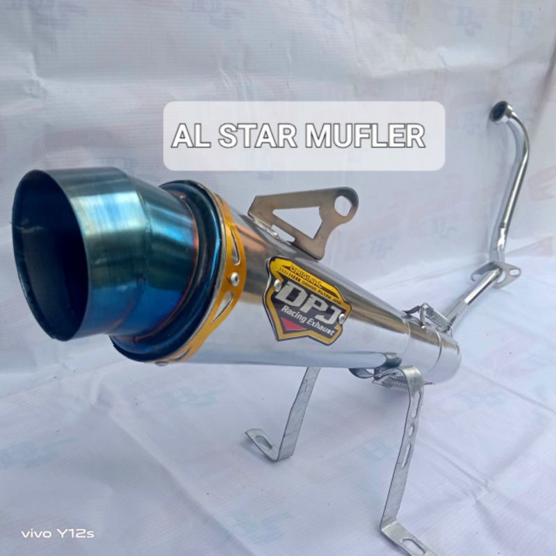 Knalpot Racing DPJ racing buat motor satrua fu jupiter mx old jupiter mx new