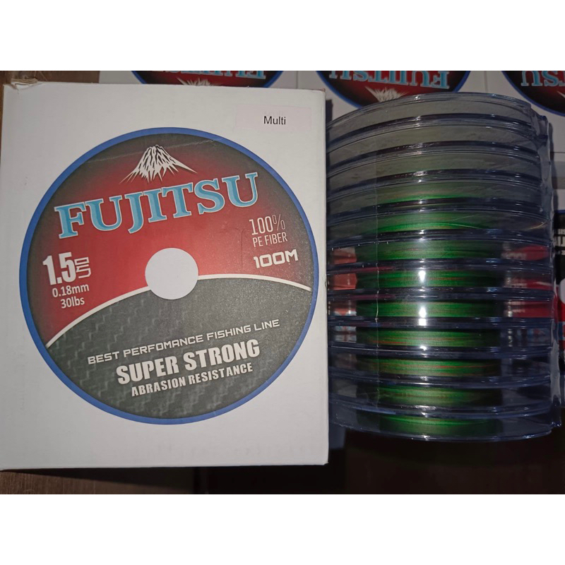 Benang PE Fujitsu 100 meter connecting murah berkualitas lengkap ukuran