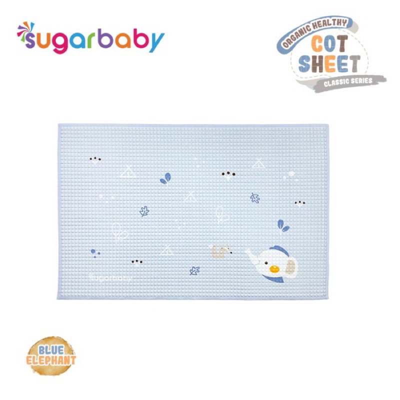 SUGAR BABY - PERLAK KARET ORGANIK - HEALTHY COT ORGANIC - Sugarbaby Dino and Bunny - PERLAK BAYI