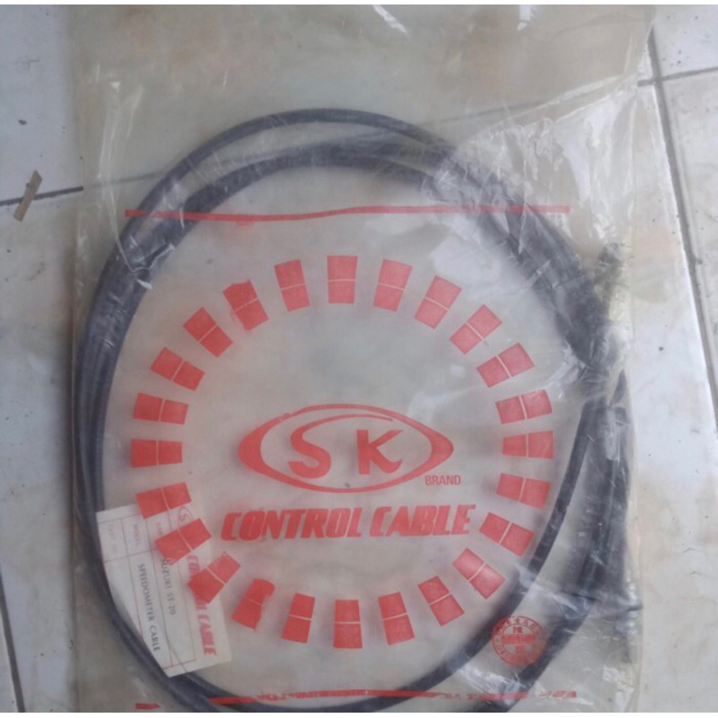 Kabel Speedometer Kilometer Suzuki ST 20.Truntung Merk SK Japan