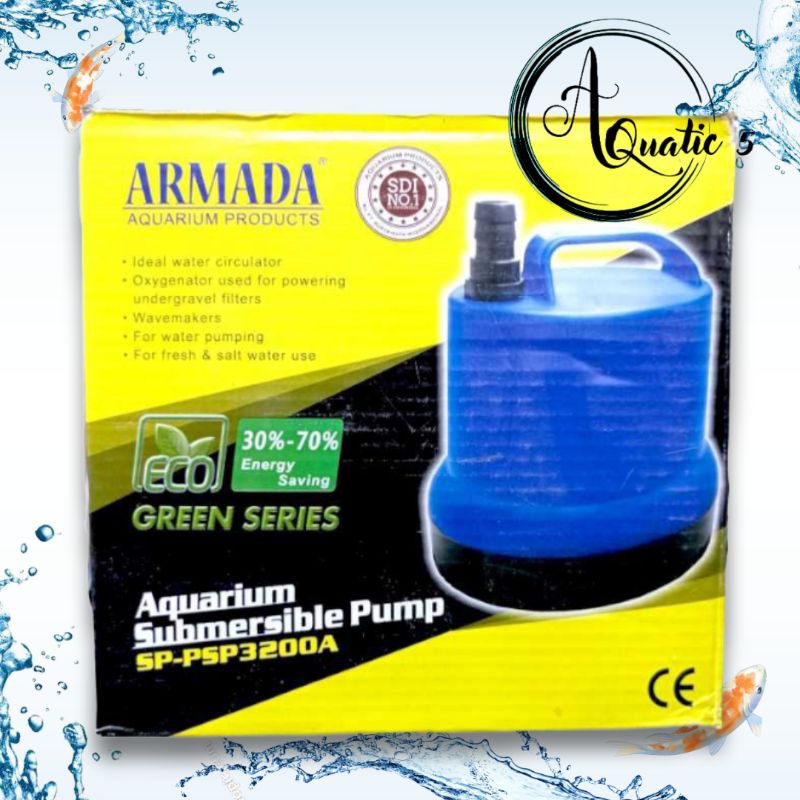 POMPA KOLAM SUBMERSIBLE PUMP ARMADA SP PSP 3200A