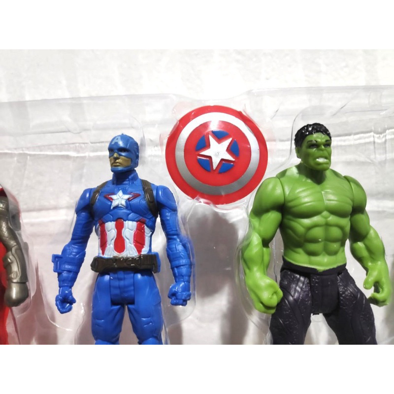 Mainan Anak 1 Set 5 Pcs Robot Superhero Mainan Anak Laki Laki SNI Avengers