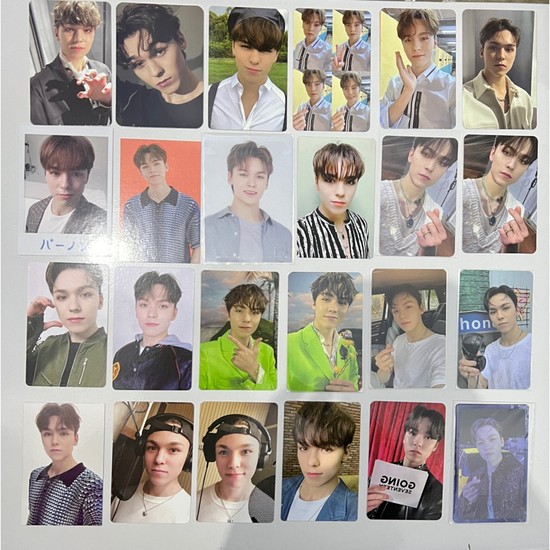 SEVENTEEN VERNON PHOTOCARD