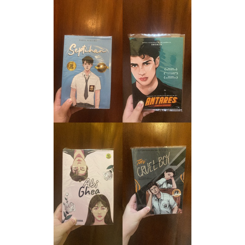 NOVEL WATTPAD ORIGINAL / ANTARES / GALAKSI / ANTARIKSA / DARKA (PRELOVED)