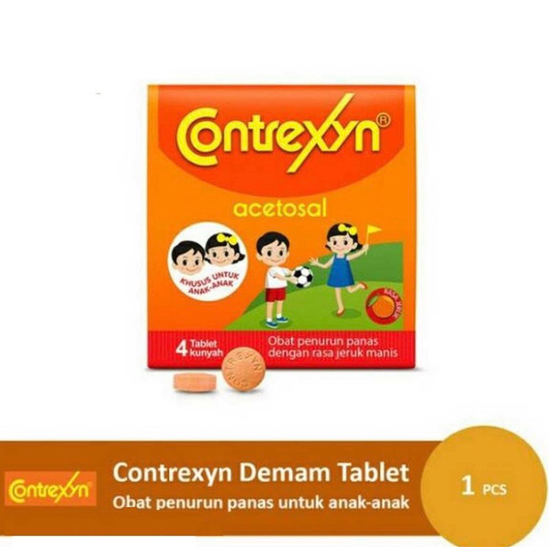 Contrexyn Demam Anak @1Strip