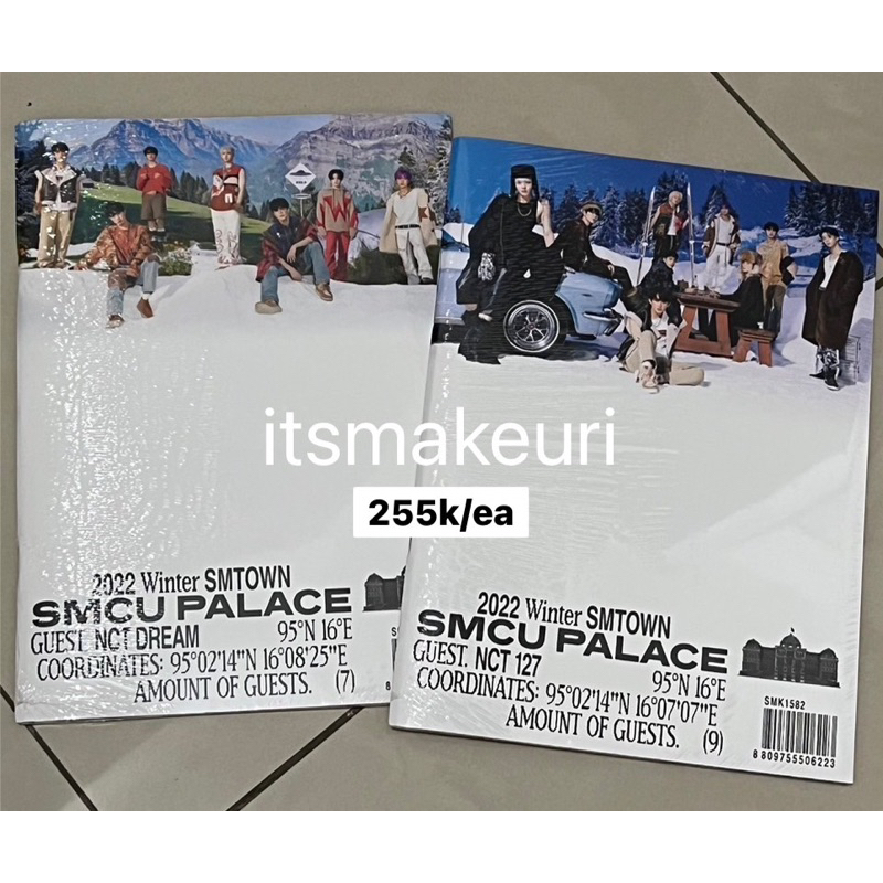 [READY SEALED] Album 2022 SMCU Express Winter SMTOWN Palace ver & Membership Card Mark Jeno Taeyong 