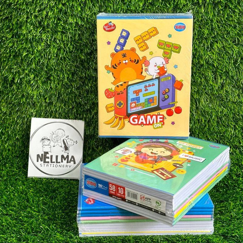 

RB Buku Tulis SiDU 58 Lembar isi 10 Buku