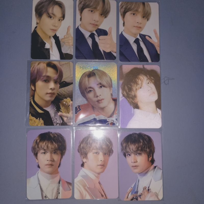 photocard pc haechan lenti holo ar ticket 127 dream beyond live scrapbook brochure