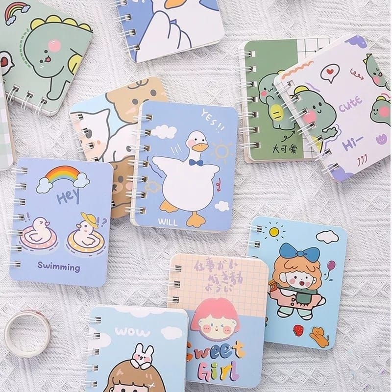 Notebook Cute Mini / Small Diary/ Notepad Portable A7