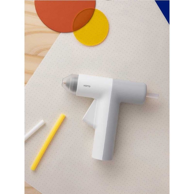 HOTO Pistol Lem Tembak Hot Melt Glue Gun Rechargeable - QWRJQ001