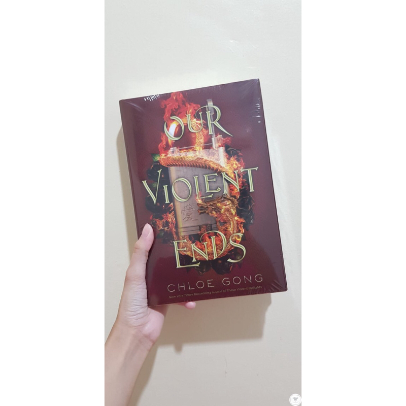 

our violent ends hardcover preloved