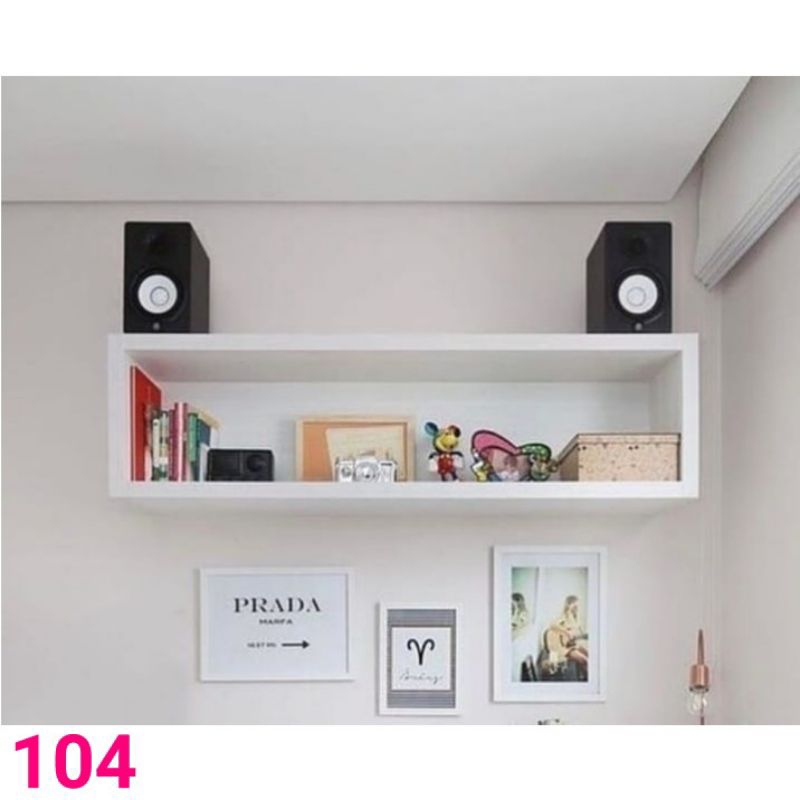 Rak dinding minimalis/rak dinding persegi panjang kayu jati belanda/rak dinding serbaguna