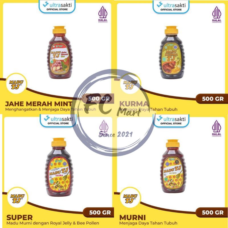 

MADU TJ - Madu Vitamin Daya Tahan Tubuh 500gr