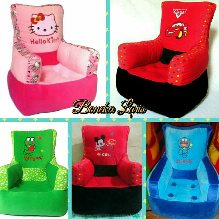 Boneka Sofa Kotak Karakter