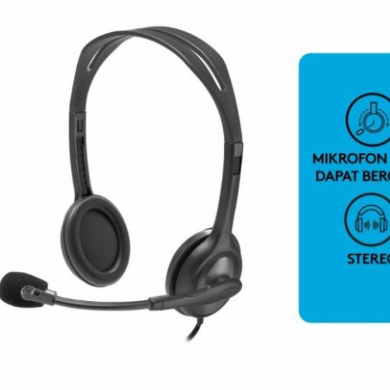 Headset Logitech H110 / headset Logitech stereo