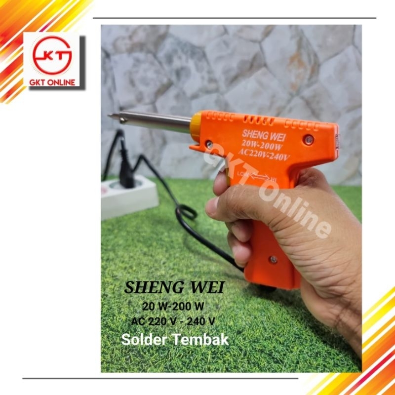 Solder Tembak Solder Timah / Gun Solder 25 Watt 80 Watt