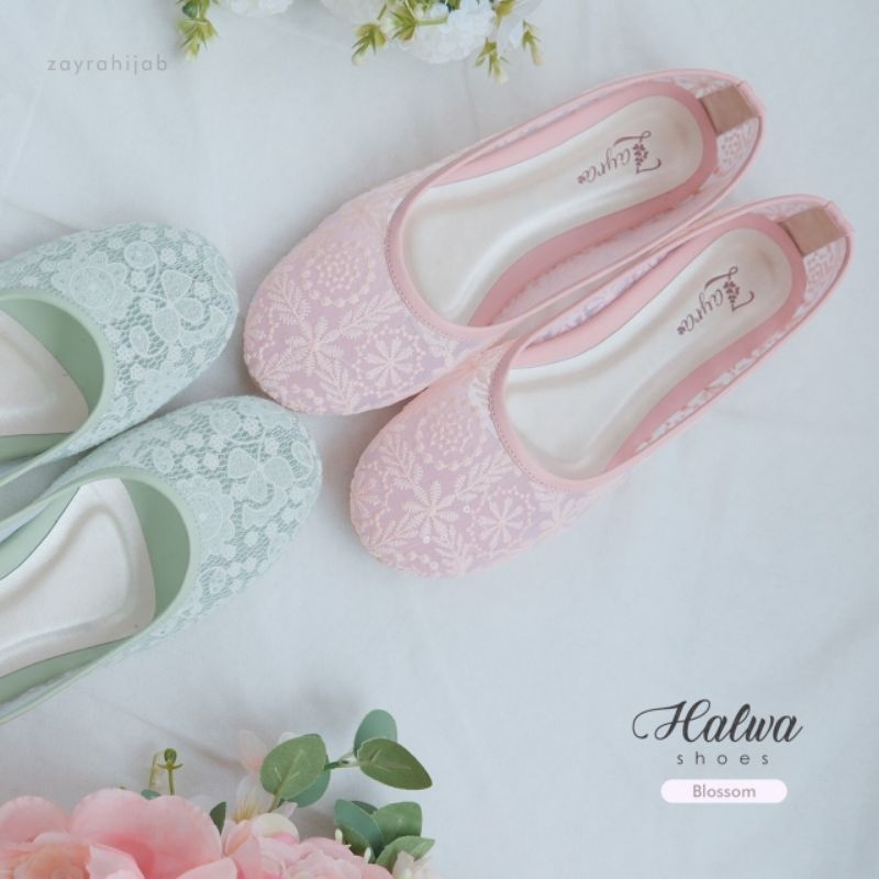 HELWA SHOES BY ZAYRAHIJAB ( FLAT SHOES BRUKAT KEKINIAN )