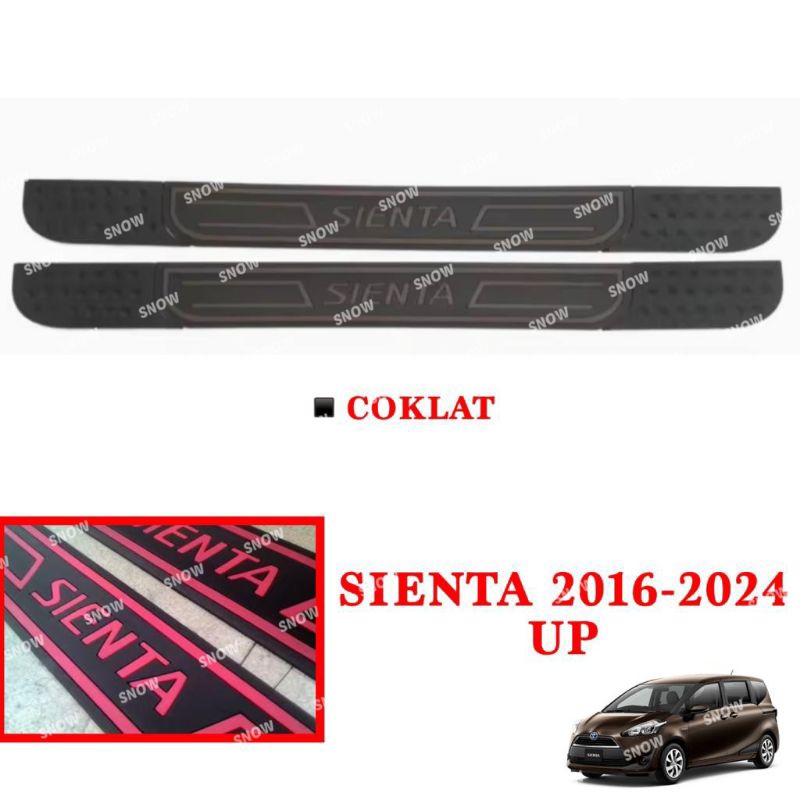 Sillplate Samping Toyota Sienta 2016 2022 2023 2024 Hitam